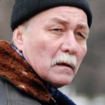 Юрий Шайгарданов на съемках фильма "Вербное воскресенье"