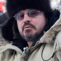Алексей Балабанов на съемках фильма "Морфий"