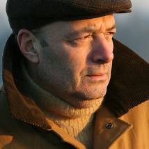 Юрий Цурило на съемках фильма "Овсянки"