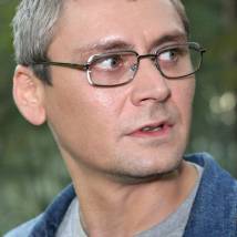 Виталий Линецкий на съемках фильма "Внеземной"