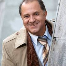Владимир Стержаков на съемках сериала "Маргоша"