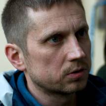Александр Карпиловский на съемках фильма "Подарок судьбы"