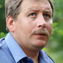 Станислав Дужников на съемках фильма "Аннушка"