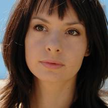 Ирина Лачина на съемках сериала "А счастье где-то рядом"
