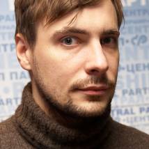 Евгений Цыганов на съемках фильма "Русалка"
