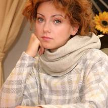 Ольга Будина на съемках фильма "Личная жизнь доктора Селивановой"