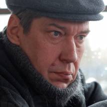 Валерий Матвеев на съемках фильма "Вербное воскресенье"