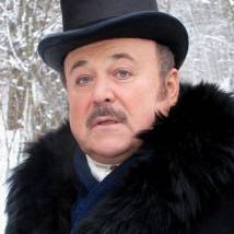 Александр Калягин на съемках сериала "Бедная Настя"