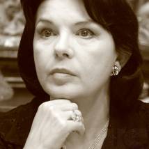 Людмила Дребнева на съемках фильма "Галина"