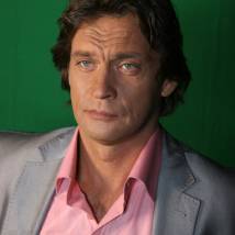 Александр Домогаров на съемках сериала "Сивый мерин"