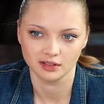 Екатерина Вилкова на съемках фильма "Вербное воскресенье"