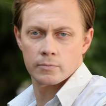 Юрий Сазонов на съемках фильма "Галина"