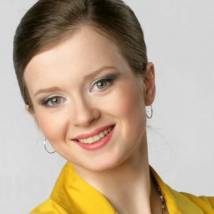 Екатерина Копанова на съемках сериала "Игрушки"