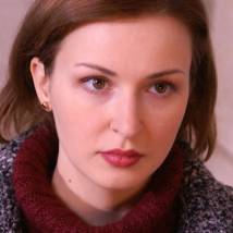Анна Тараторкина на съемках фильма "Земля людей"