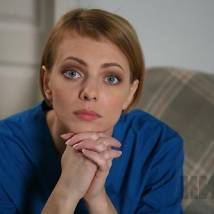 Наталья Лукеичева на съемках сериала "Тридцатилетние"