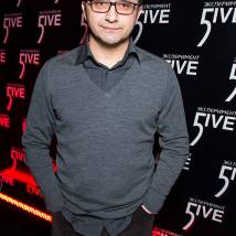Андрей Звягинцев на премьере фильма "Эксперимент 5ive"