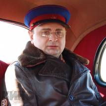 Владимир Щербаков на съемках фильма "Дом образцового содержания"