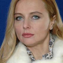 Оксана Кутузова на съемках фильма "Жаркий лед"