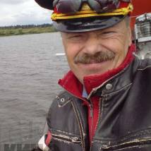 Вадим Померанцев на съемках фильма "Река-Море"