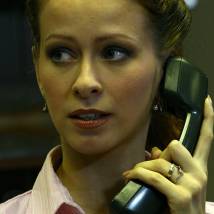 Карина Реука на съемках фильма "Такова жизнь" (©Вета Железнякова)