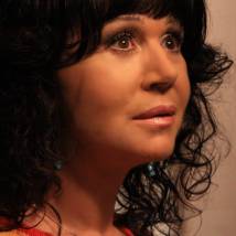 Вера Бабичева на съемках сериала "Обручальное кольцо"