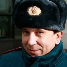 Андрей Снежко на съемках фильма "Свой-чужой"