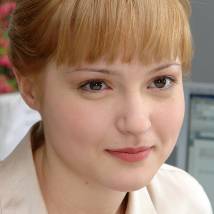 Татьяна Полосина на съемках сериала "А счастье где-то рядом"