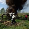 На съемках фильма "Господа офицеры: спасти императора"