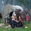 На съемках фильма "Господа офицеры: спасти императора"