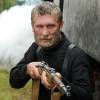 Сергей Баталов на съемках фильма "Господа офицеры: спасти императора"