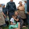 Наталья Терехова, Инна Капинос, Нина Касторф на съемках сериала "Колдовская любовь"
