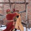 На съемках фильма "Иван Грозный"