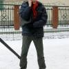 Сергей Горобченко на съемках сериала "Сыщики районного масштаба 2"