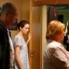 Александр Сирин, Ольга Олексий, Алла Юганова и Алла Покровская на съемках фильма "Тормозной путь"