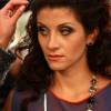 Светлана Зельбет на съемках сериала "Обручальное кольцо"