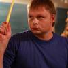 Кирилл Петров на съемках сериала "Обручальное кольцо"
