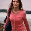 Юлия Пожидаева на съемках сериала "Обручальное кольцо"