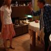 Юлия Пожидаева и Михаил Ефремов на съемках сериала "Обручальное кольцо"