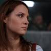 Юлия Пожидаева на съемках сериала "Обручальное кольцо"