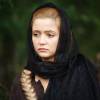 Мария Буравлева на съемках фильма "Аннушка"