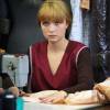 Мария Буравлева на съемках фильма "Аннушка"