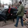 На съемках фильма "Участковая"