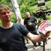 На съемках фильма "Хочу ребенка"