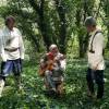 На съемках фильма "Шантрапа"