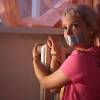 Ольга Лукьяненко на съемках сериала "Акула"