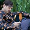Остап Ступка на съемках фильма "Куплю друга"