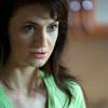 Ксения Лаврова-Глинка на съемках фильма "Гений пустого места"