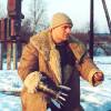 Александр Балуев на съемках фильма "По ту сторону волков" (© фото: предоставлено Первым каналом)