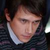 Леонид Бичевин на съемках фильма "Вербное воскресенье"