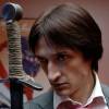 Юрий Чурсин на съемках фильма "Суперменеджер, или Мотыга судьбы"